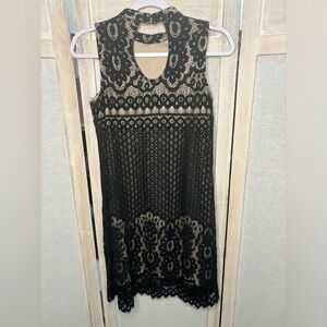 🌺Lace overlay Mini Shift Dress S like new!5 for $30